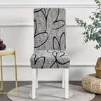 Elastyczne pokrowce na krzesła  – rozciągliwe, ochronne, wodoodporne, nowoczesny wzór