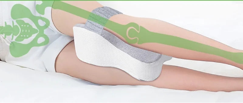 Ortopedyczna Poduszka Między Kolana Memory Foam | Poduszka na Nogi do Spania