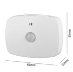 Lampka nocna LED do gniazdka – Czujnik Zmierzchu, 3 Tryby Światła