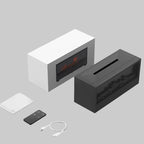 Aromatyczny nawilżacz z efektem Kominka LED – Dyfuzor Płomieni z Pilotem