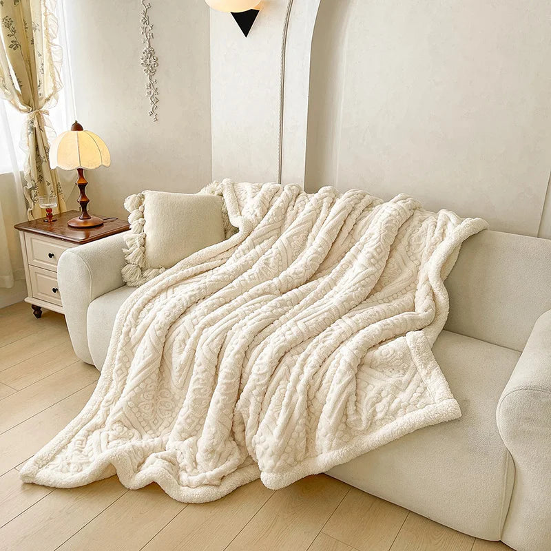 Luksusowy koc , narzuta