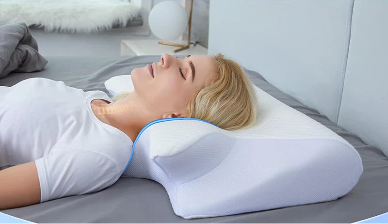 Ortopedyczna poduszka Memory Foam | Ergonomiczna Poduszka do Spania